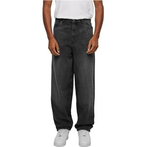 Urban Classics mäns tung ounce baggy fit jeans, Svart tvättad, 32 Urban Classics mäns tung ounce baggy fit jeans, Svart tvättad, 32