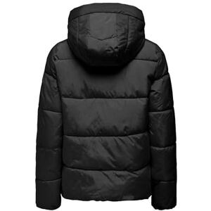 ONLY Bestseller A/S ONLNEWAMANDA Kort jacka CC OTW jacka för kvinnor, svart, L, Schwarz, L ONLY Bestseller A/S ONLNEWAMANDA Kort jacka CC OTW jacka för kvinnor, svart, L, Schwarz, L