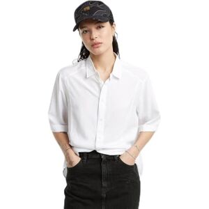 G-STAR RAW Military Button Down kortärmad, Vit (lysande vit D25240-4304-g285), S G-STAR RAW Military Button Down kortärmad, Vit (lysande vit D25240-4304-g285), S