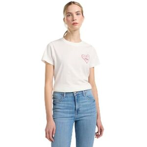 Lee SMALL Logo Tee, ecru, M Lee SMALL Logo Tee, ecru, M