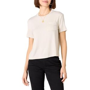 Amazon Essentials dam jersey avslappnad passform kortärmad rund hals ficka t-shirt, paket med 2, marinblå/sand, medium Amazon Essentials dam jersey avslappnad passform kortärmad rund hals ficka t-shirt, paket med 2, marinblå/sand, medium
