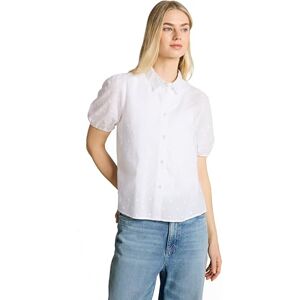 TOM TAILOR Denim 1050286 Damskjorta, 20000-vit, XS TOM TAILOR Denim 1050286 Damskjorta, 20000-vit, XS