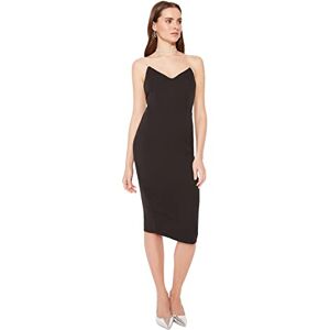 Trendyol Klänning Svart Midi, Svart, 64 SE Trendyol Klänning Svart Midi, Svart, 64 SE