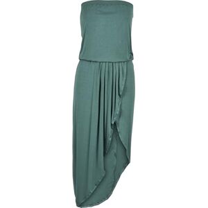 Urban Classics Dam viskos bandeau-klänning, Paleleaf, M Urban Classics Dam viskos bandeau-klänning, Paleleaf, M
