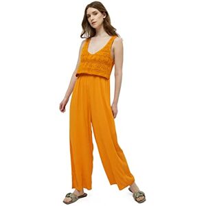 DESIRES Dam Diana ärmlös Palazzo Jumpsuit, Dark CHEDD, XS, Mörk kock, XS DESIRES Dam Diana ärmlös Palazzo Jumpsuit, Dark CHEDD, XS, Mörk kock, XS
