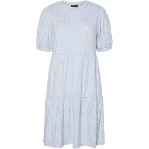 PIECES Pcnala Ss Dress Pwp JRS, Kashmirblå, M PIECES Pcnala Ss Dress Pwp JRS, Kashmirblå, M
