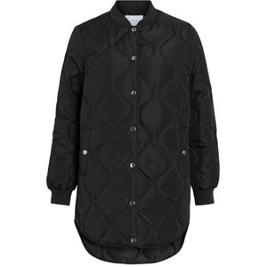 Vila Vitate L/S quiltad jacka – Noos, Svart skönhet, 44 Vila Vitate L/S quiltad jacka – Noos, Svart skönhet, 44