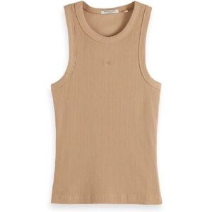 Scotch & Soda Rib tank, Mjuk kamel 212, XS Scotch & Soda Rib tank, Mjuk kamel 212, XS