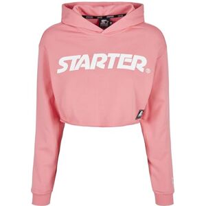 Starter Black Label Damer damer starttröja med huva och huva, rosa grapefrukt, L Starter Black Label Damer damer starttröja med huva och huva, rosa grapefrukt, L