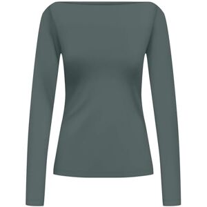 ONLY Onlkiss Life Ls Boatneck topp Cc JRS Noos, Balsamgrön, XXL ONLY Onlkiss Life Ls Boatneck topp Cc JRS Noos, Balsamgrön, XXL