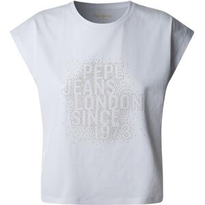 Pepe Jeans dam Aza t-shirt, Vit (vit), M Pepe Jeans dam Aza t-shirt, Vit (vit), M