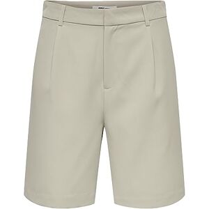 ONLY Onlberry Hw Long TLR Noos shorts, Fjädergrå, 36 SE ONLY Onlberry Hw Long TLR Noos shorts, Fjädergrå, 36 SE