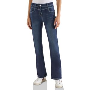 Cecil Bootcut jeans Dark Blue Wash 27 Cecil Bootcut jeans Dark Blue Wash 27
