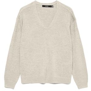 VERO MODA Vmcharity Ls V-hals tröja Noos, Björk, M VERO MODA Vmcharity Ls V-hals tröja Noos, Björk, M