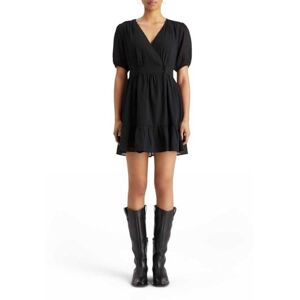 Scotch & Soda damer mini wrap casual klänning, Evening Black 6647, 32 SE Scotch & Soda damer mini wrap casual klänning, Evening Black 6647, 32 SE
