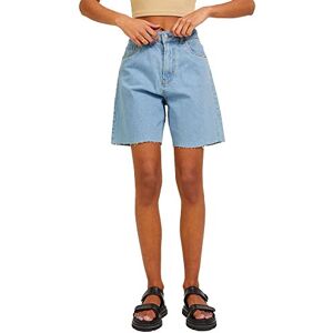 JJXX JACK & JONES Dam JXHAZEL HW lång RH AKM LN shorts, ljusblå denim/detalj: AKM3, M JJXX JACK & JONES Dam JXHAZEL HW lång RH AKM LN shorts, ljusblå denim/detalj: AKM3, M