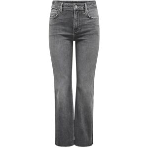 ONLY ONLBAILEY HW Kick Flare DNM CRO, Grå denim, 30W x 34L ONLY ONLBAILEY HW Kick Flare DNM CRO, Grå denim, 30W x 34L