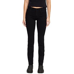 ESPRIT Stretchjeans för kvinnor, Svart skölj, 27W x 34L ESPRIT Stretchjeans för kvinnor, Svart skölj, 27W x 34L