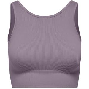 ONLY Onpjaia Life Un Sl Seam Short Top Noos, Grå Ridge, M-L ONLY Onpjaia Life Un Sl Seam Short Top Noos, Grå Ridge, M-L