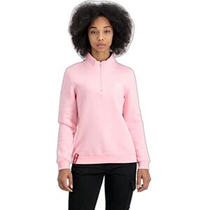Alpha Industries tröja med halv dragkedja SL Sweatshirt för damer Pastel Pink Alpha Industries tröja med halv dragkedja SL Sweatshirt för damer Pastel Pink
