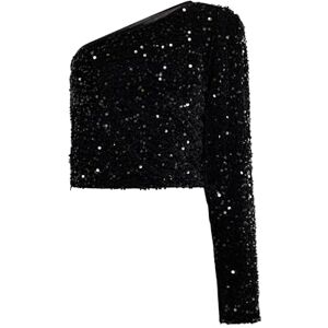YASANNA dam one-shoulder top 19129183-YA01, svart, M, svart, M YASANNA dam one-shoulder top 19129183-YA01, svart, M, svart, M