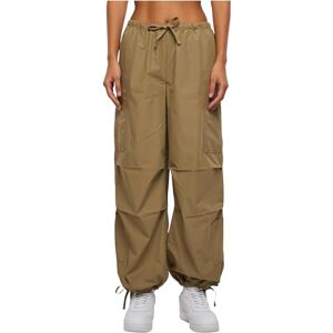 Urban Classics Dambyxor dam bomull cargo-parashute byxor khaki 5XL, kaki, 5XL Urban Classics Dambyxor dam bomull cargo-parashute byxor khaki 5XL, kaki, 5XL