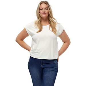 Peppercorn Rosalinda Malucca t-shirt för kvinnor med kurva, gardenia, 42/More Peppercorn Rosalinda Malucca t-shirt för kvinnor med kurva, gardenia, 42/More