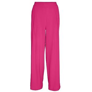 VERO MODA Vmmymilo Hw Wide Pants WVN Ga byxor, Rosa vinröd, M VERO MODA Vmmymilo Hw Wide Pants WVN Ga byxor, Rosa vinröd, M