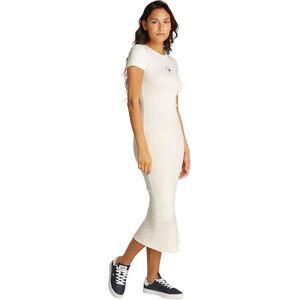 Tommy Jeans dam TJW BODYCON LOGO 2 KLÄNNING Bodycon klänning, vit, L, Vit (Ecru), L Tommy Jeans dam TJW BODYCON LOGO 2 KLÄNNING Bodycon klänning, vit, L, Vit (Ecru), L