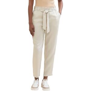 TOM TAILOR Denim dam tapered fit byxor, 10479 Beige Grey, XXL TOM TAILOR Denim dam tapered fit byxor, 10479 Beige Grey, XXL