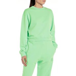 Replay Kort damtröja, 138 Ljusgrön, XL Replay Kort damtröja, 138 Ljusgrön, XL