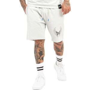 TapouT Herrshorts normal passform TILLUSION shorts ljusgrå/svart/blå S TapouT Herrshorts normal passform TILLUSION shorts ljusgrå/svart/blå S