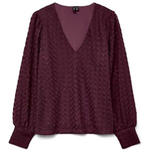 VERO MODA Vmbecca Ls V-hals spets topp JRS Noos, Vinprovning, M VERO MODA Vmbecca Ls V-hals spets topp JRS Noos, Vinprovning, M