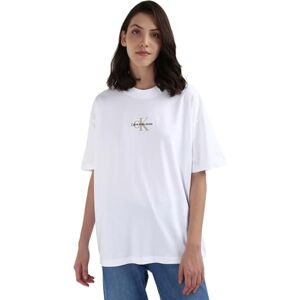 Calvin jeans dam monolog pojkvän t-shirt S/S t-shirt, Kritvit, L Calvin jeans dam monolog pojkvän t-shirt S/S t-shirt, Kritvit, L