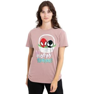 Spider-Man mandarin creative ltd Hoppy Spring Ladies T-shirt, rosa, XX-Large, Rosa, XXL Spider-Man mandarin creative ltd Hoppy Spring Ladies T-shirt, rosa, XX-Large, Rosa, XXL