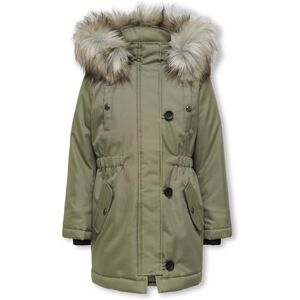 ONLY Kogiris päls parkas OTW Noos för kvinnor, ALOE, 116 ONLY Kogiris päls parkas OTW Noos för kvinnor, ALOE, 116