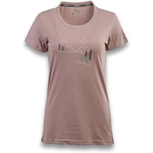 Ande Rosa T-shirt för dam – lätt teknisk skjorta för utomhusaktiviteter, Malva, XL Ande Rosa T-shirt för dam – lätt teknisk skjorta för utomhusaktiviteter, Malva, XL