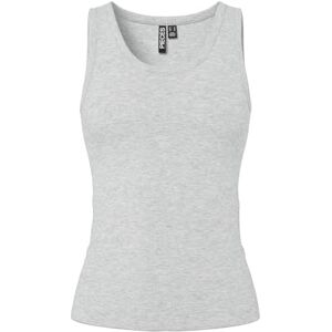 PIECES Pcmay Tank Top Noos Bc, Ljusgrå melange, L PIECES Pcmay Tank Top Noos Bc, Ljusgrå melange, L