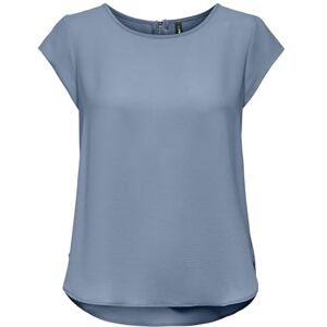 ONLY Onlvic S/S Solid Top Noos Ptm, Mjuk kambray, 32 SE ONLY Onlvic S/S Solid Top Noos Ptm, Mjuk kambray, 32 SE