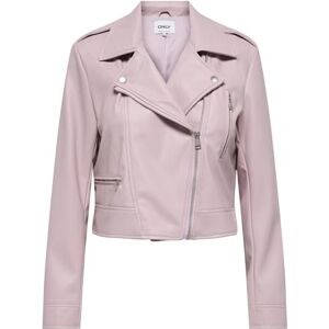 ONLY Onlcarmen Faux läder biker Cc OTW, Burnished Lilac, M ONLY Onlcarmen Faux läder biker Cc OTW, Burnished Lilac, M