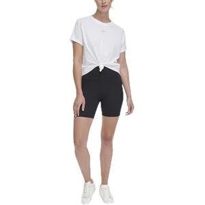 DKNY dam-metallic Bubble Logo T-shirt, Vit, XS DKNY dam-metallic Bubble Logo T-shirt, Vit, XS