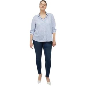Fiorella Rubino : Skinny-jeans blå höst vinter 24, blå, 40 plus size Fiorella Rubino : Skinny-jeans blå höst vinter 24, blå, 40 plus size
