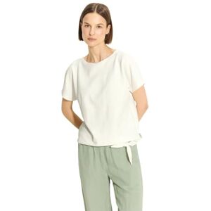 Cecil Struktur T-shirt, Vanilj vit, S Cecil Struktur T-shirt, Vanilj vit, S