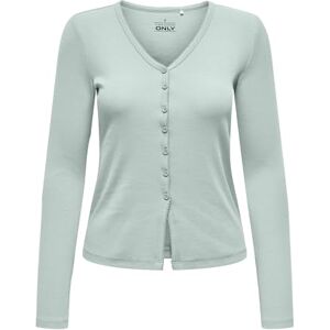 ONLY Onlbetty Life L/S Scallop Top Cc JRS, Jadeit, XS ONLY Onlbetty Life L/S Scallop Top Cc JRS, Jadeit, XS