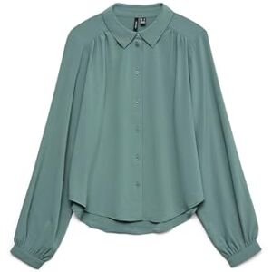 VERO MODA Vmani Ls Shirt WVN Ga Noos, Laurelkrans, S VERO MODA Vmani Ls Shirt WVN Ga Noos, Laurelkrans, S