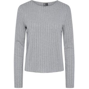PIECES Pciris Ls Top Noos, Ultimate Grey, XL PIECES Pciris Ls Top Noos, Ultimate Grey, XL