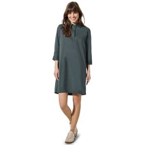 Cecil damklänning i enfärgad, Slate khaki, L Cecil damklänning i enfärgad, Slate khaki, L