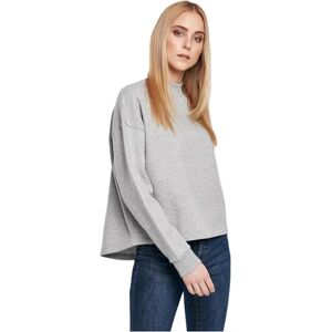 Urban Classics Damtröja överdimensionerad hög hals Crew sweatshirt, GRÅ, 5XL (Stor) Urban Classics Damtröja överdimensionerad hög hals Crew sweatshirt, GRÅ, 5XL (Stor)