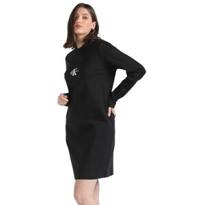 Calvin Jeans Monologo Milano Ls t-shirt för kvinnor, Ck svart, S Calvin Jeans Monologo Milano Ls t-shirt för kvinnor, Ck svart, S