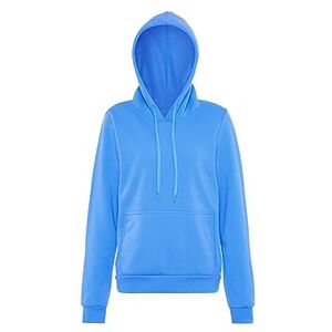 aleva dam hoodie, Mjuk blå, XL aleva dam hoodie, Mjuk blå, XL